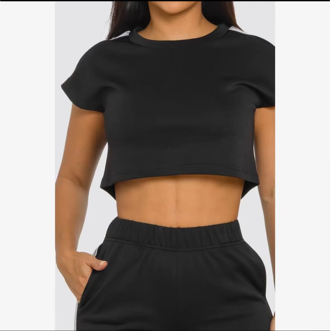 Black tracksuit