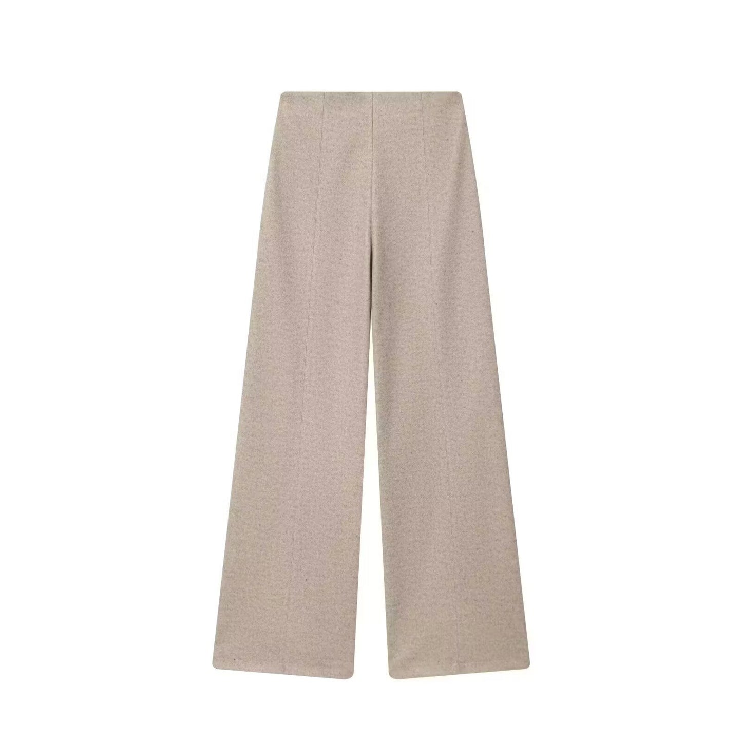 Hooded jacket+high waisted pants women's clothing